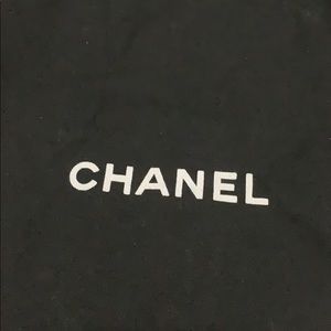 CHANEL Bags - CHANEL black drawstring shoe dustbag CHANEL Bags - CHANEL black drawstring shoe dustbag